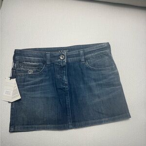 Armani Jean Mini Skirt